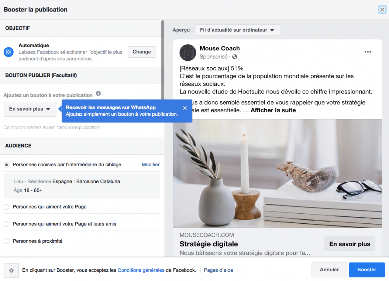 Le gestionnaire de publicité Facebook : comment y accéder