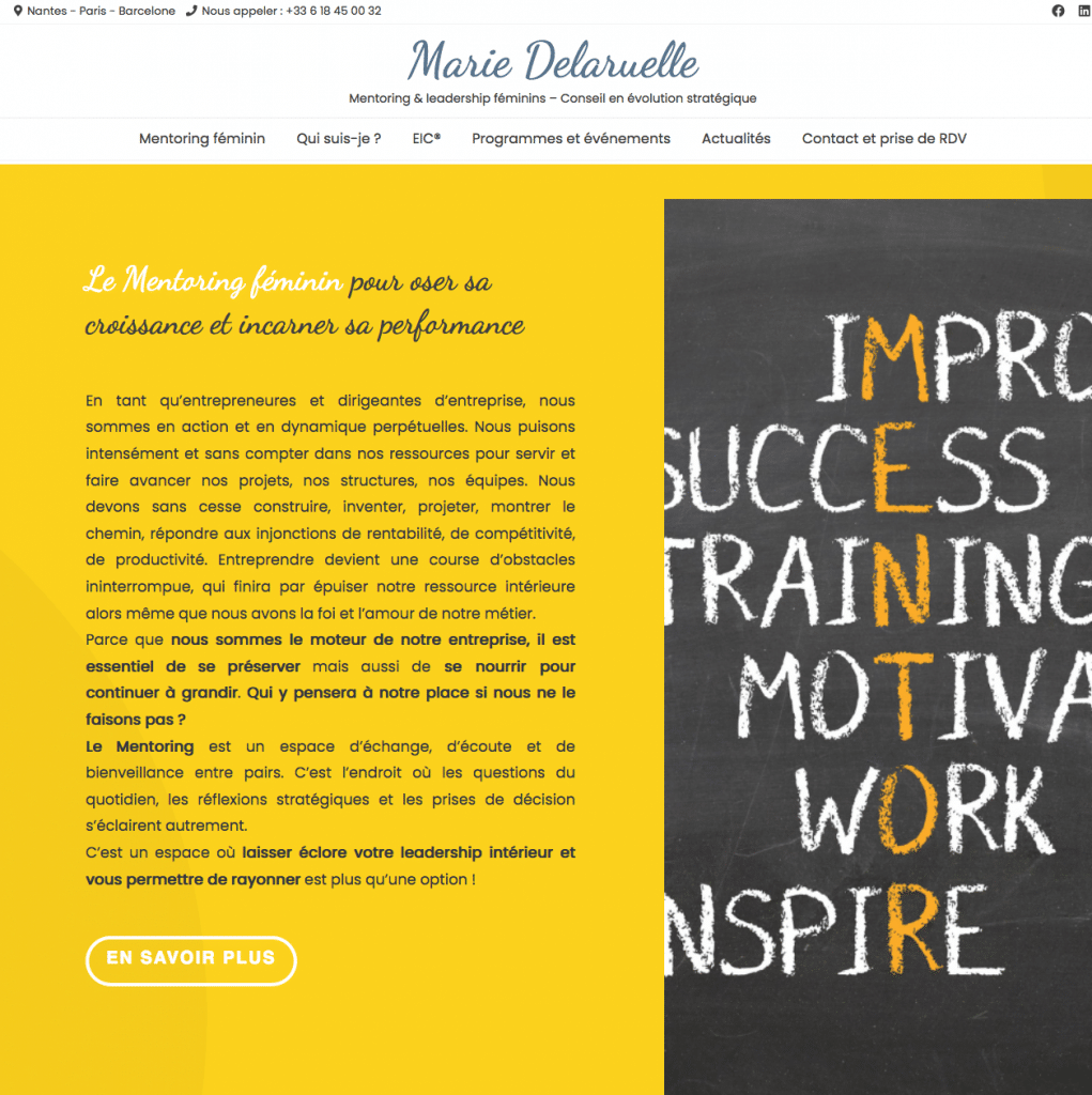 mariedelaruelle-mentoring.com