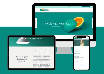 création site internet - relevatrice de marque Nantes