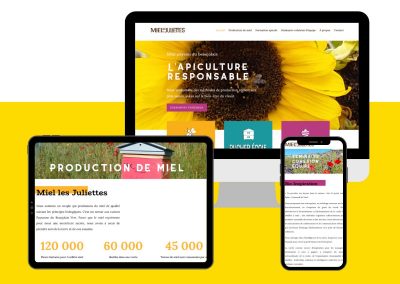 Création site web apiculteur Lyon