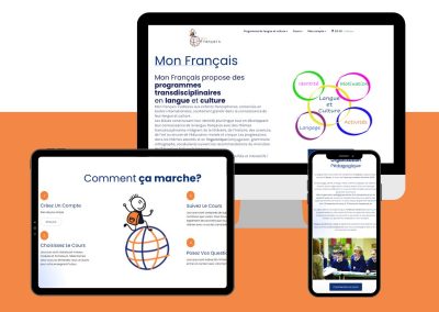 Site internet école de français à Dubai