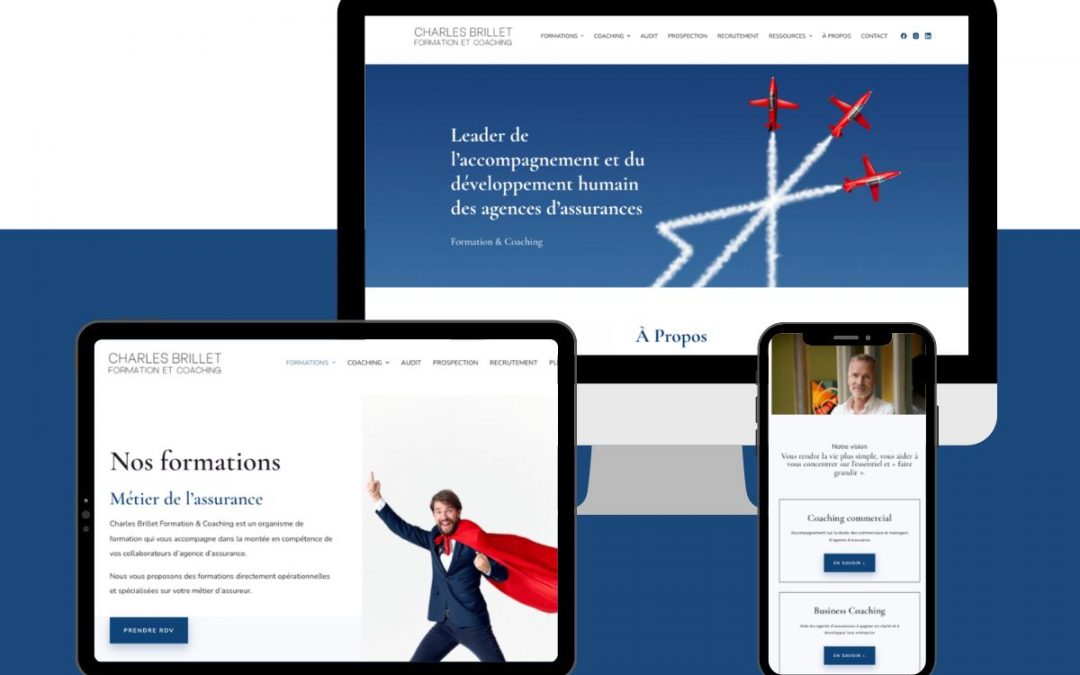 Refonte site internet formateur et coach