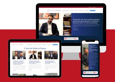 refonte design site FFI