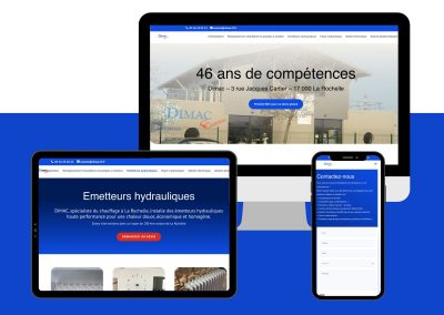 Conception site internet - chauffagiste